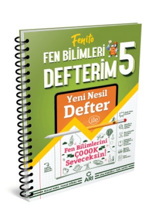Arı yayınları 5.Sınıf Fenito Fen Bilimleri Defterim…