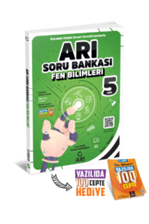 ARI YAYINLARI 5. SINIF FEN BİLİMLERİ  SORU BANKASI + Yazılı eki…