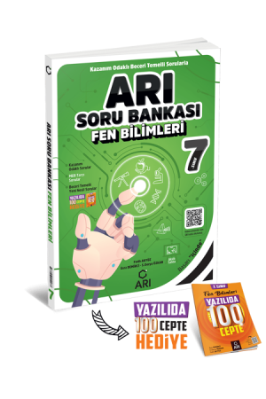 7.SINIF FEN BİLİMLERİ ARI SORU BANKASI + Yazılıda 100 Cepte…