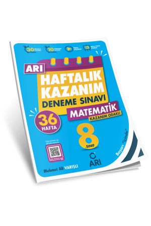 8 Sınıf Haftalık Kazanım Matematik Deneme Sınavı…