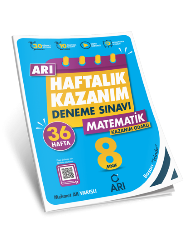 8 Sınıf Haftalık Kazanım Matematik Deneme Sınavı…
