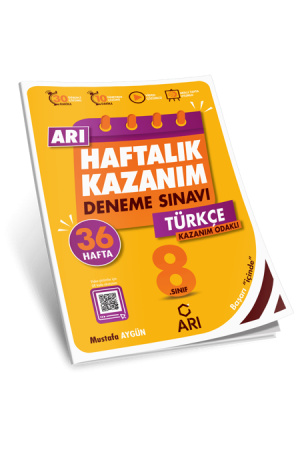8 Sınıf Haftalık Kazanım Türkçe Deneme Sınavı…