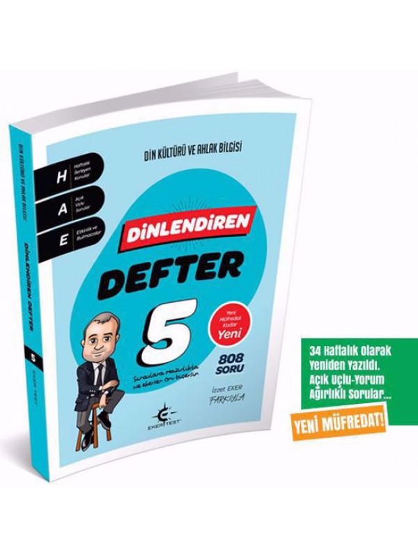 5.SINIF EKER DİNLEDİREN DEFTER…