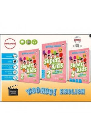 KIRMIZI BEYAZ YAYINLARI 2.SINIF WOOHOO ENGLISH SUPER KIDS…