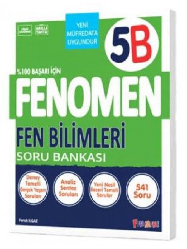 FENOMEN 5 FEN BİLİMLERİ SORU BANKASI (B)…