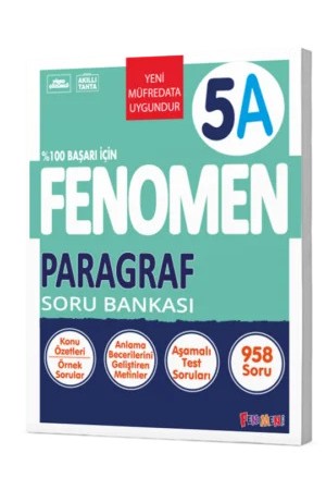 FENOMEN 5 PARAGRAF SORU BANKASI (A)…