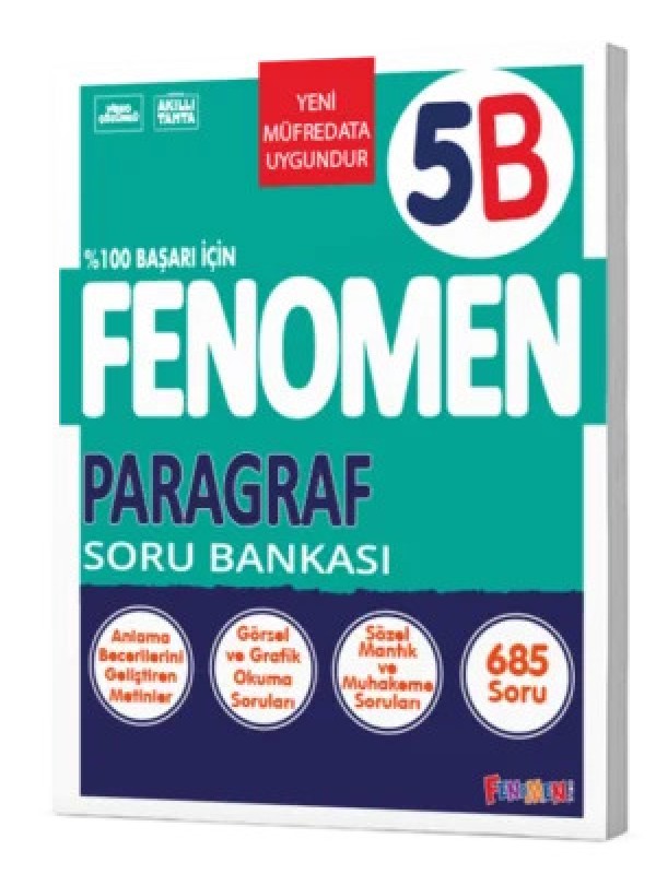 FENOMEN 5 PARAGRAF SORU BANKASI (B)…