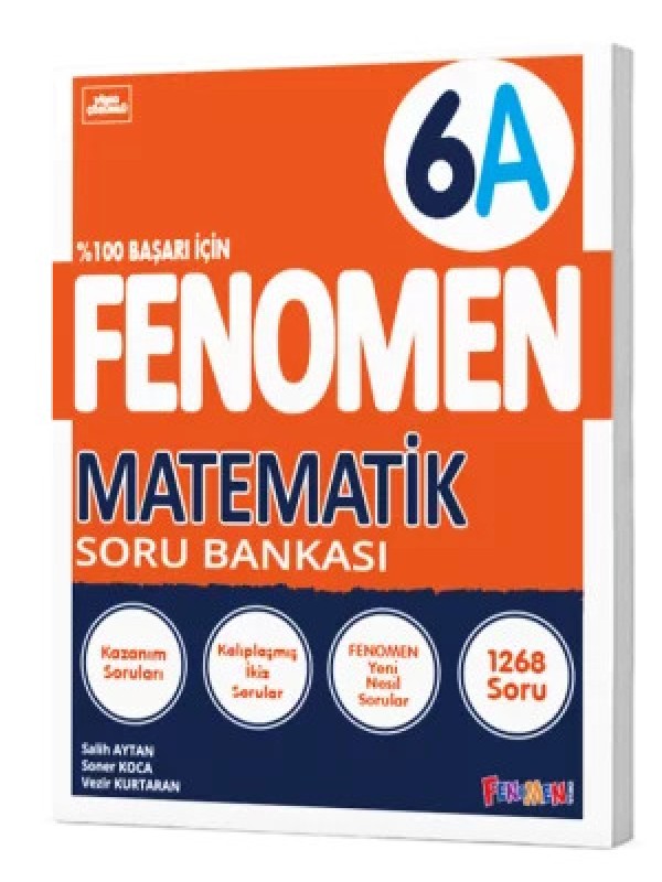 FENOMEN 6 MATEMATİK SORU BANKASI (A)…