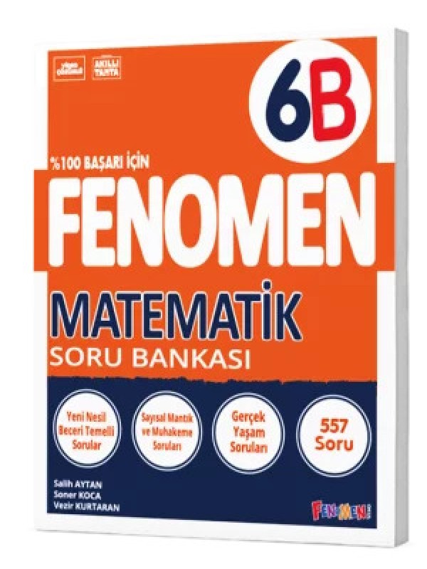 FENOMEN 6 MATEMATİK SORU BANKASI (B)…