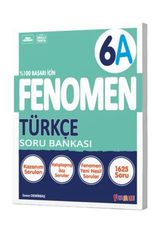 FENOMEN 6 TÜRKÇE SORU BANKASI (A)…
