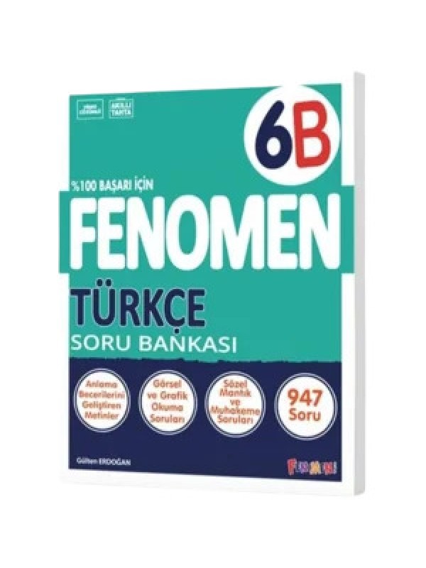FENOMEN 6 TÜRKÇE SORU BANKASI (B)…
