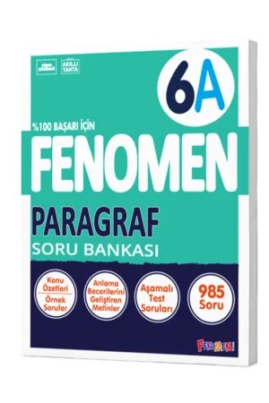 FENOMEN 6 PARAGRAF SORU BANKASI (A)…