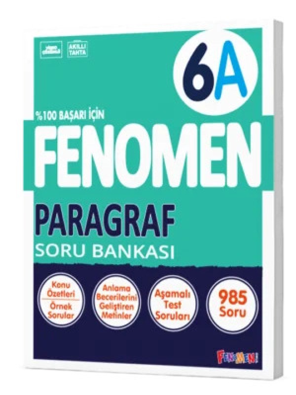 FENOMEN 6 PARAGRAF SORU BANKASI (A)…