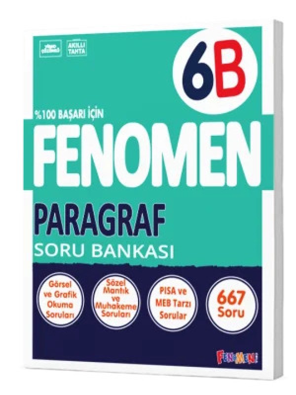 FENOMEN 6 PARAGRAF SORU BANKASI (B)…