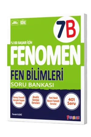 FENOMEN 7 FEN BİLİMLERİ SORU BANKASI (B)…