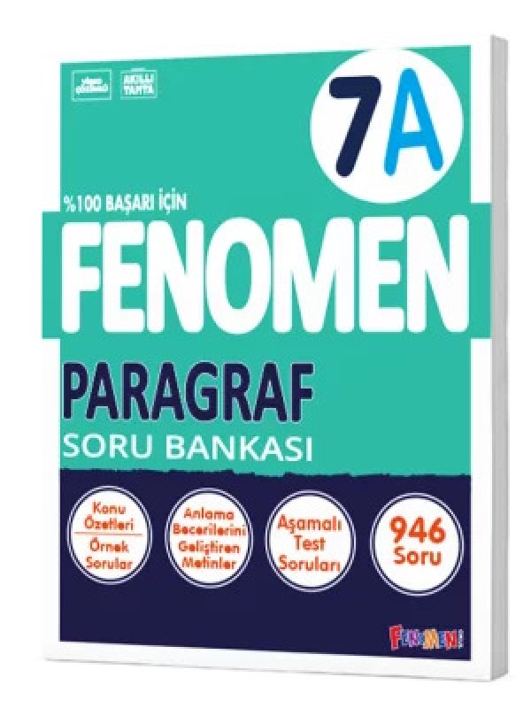 FENOMEN 7 PARAGRAF SORU BANKASI (A)…