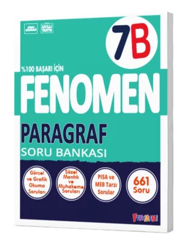 FENOMEN 7 PARAGRAF SORU BANKASI (B)…