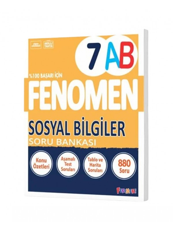 FENOMEN 7 SOSYAL BİLGİLER SORU BANKASI (A-B)…