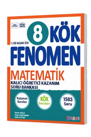 FENOMEN 8 KÖK MATEMATİK SORU BANKASI…