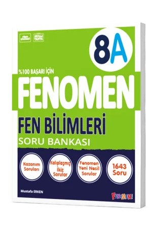 FENOMEN 8 FEN BİLİMLERİ SORU BANKASI (A)…