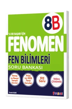 FENOMEN 8 FEN BİLİMLERİ SORU BANKASI (B)…
