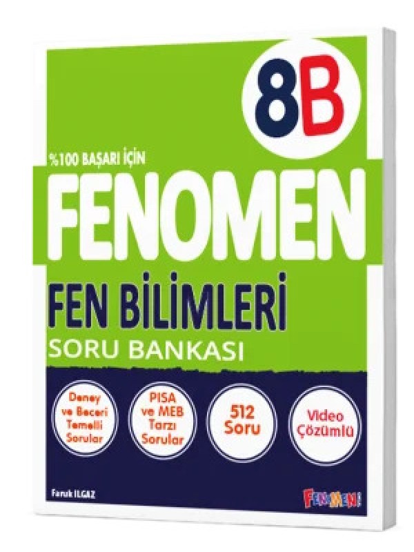 FENOMEN 8 FEN BİLİMLERİ SORU BANKASI (B)…