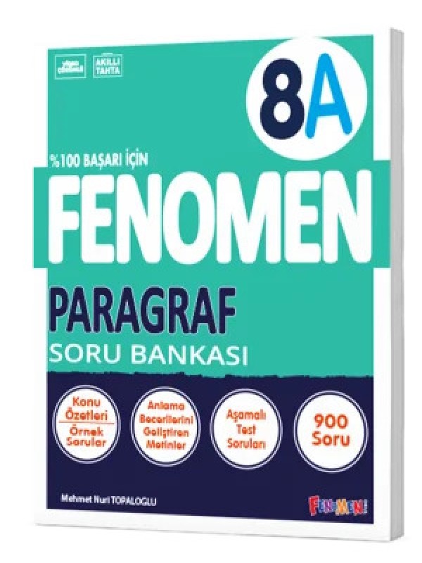 FENOMEN 8 PARAGRAF SORU BANKASI (A)…
