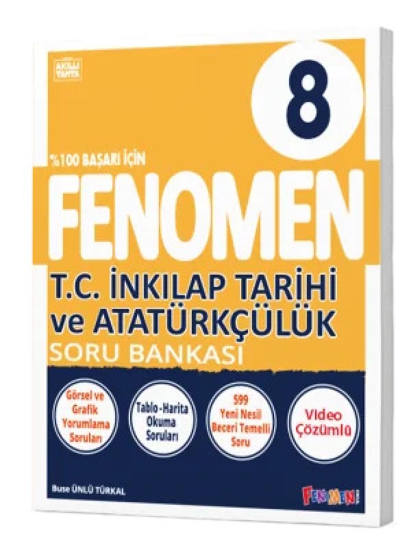 FENOMEN 8 İNKILAP TARİHİ VE ATATÜRKÇÜLÜK SORU BANKASI…