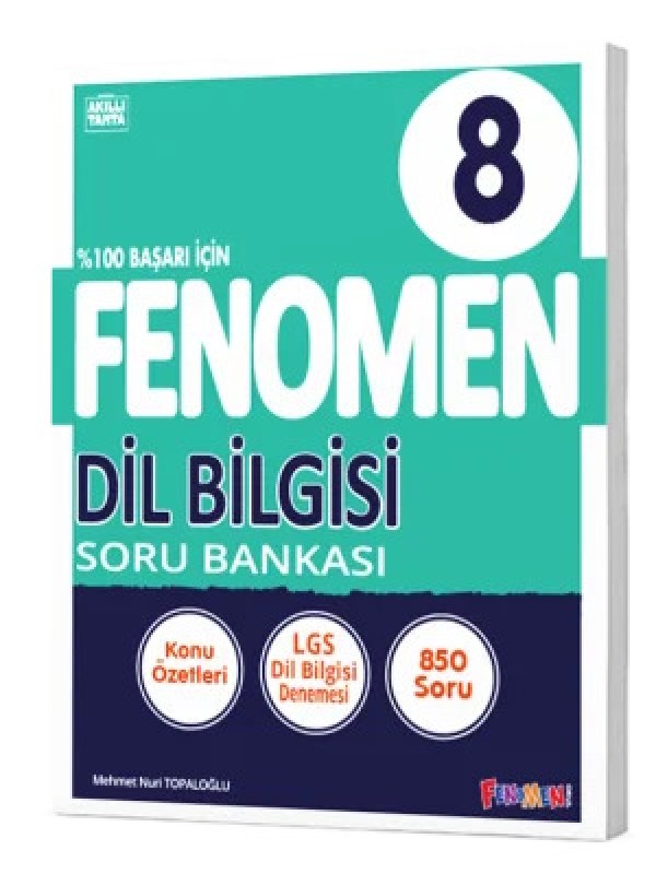 FENOMEN 8 DİL BİLGİSİ SORU BANKASI…