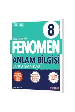 FENOMEN 8 ANLAM BİLGİSİ SORU BANKASI…