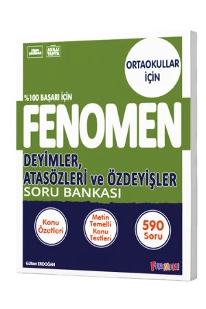 FENOMEN 8 DEYİMLER ATASÖZLERİ VE ÖZDEYİŞLER SORU BANKASI…