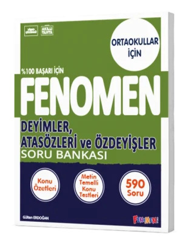 FENOMEN 8 DEYİMLER ATASÖZLERİ VE ÖZDEYİŞLER SORU BANKASI…