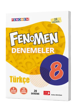 FENOMEN 8 TÜRKÇE DENEMELER (20 DENEME)…