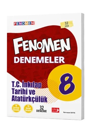 FENOMEN 8 İNKILAP TARİHİ VE ATATÜRKÇÜLÜK DENEMELER (32 DENEME)…