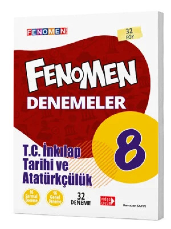 FENOMEN 8 İNKILAP TARİHİ VE ATATÜRKÇÜLÜK DENEMELER (32 DENEME)…
