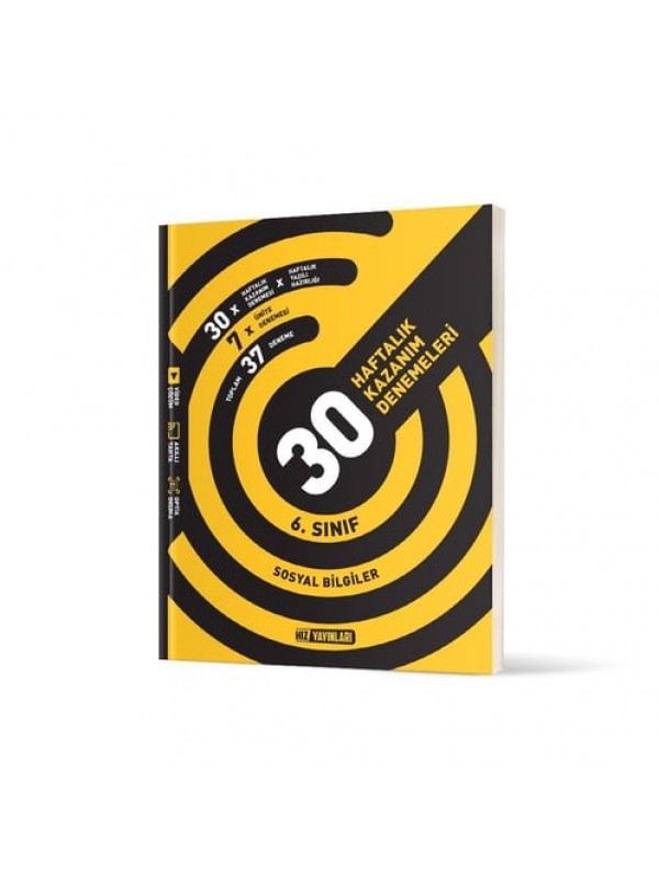 6. SINIF SOSYAL BİLGİLER 30 HAFTALIK KAZANIM DENEMELERİ…