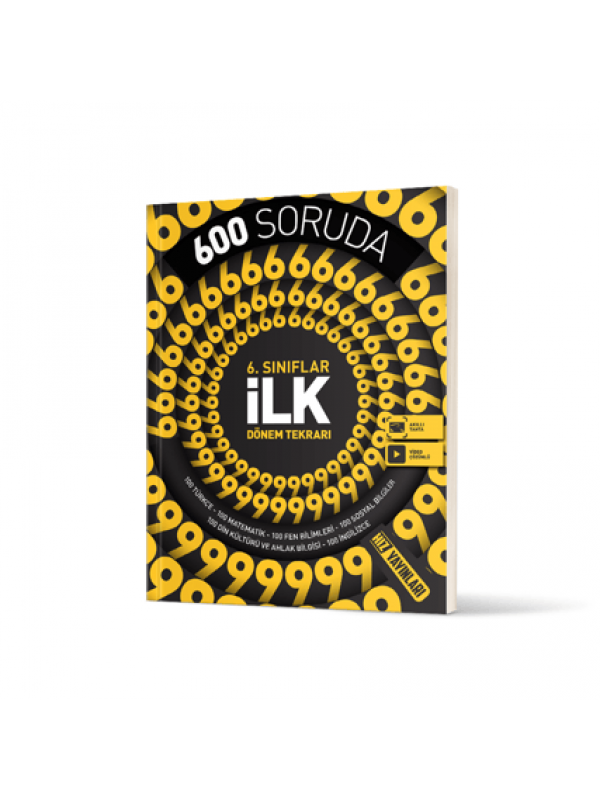 6. SINIF 600 SORUDA İLK DÖNEM TEKRARI…