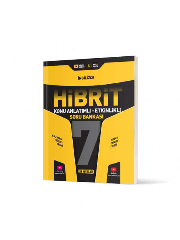 7. SINIF HİBRİT İNGİLİZCE SORU BANKASI…