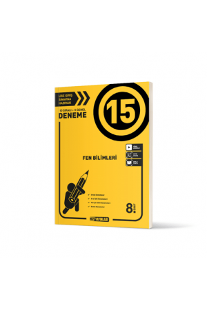 8. SINIF FEN BİLİMLERİ DENEME 15 Lİ…