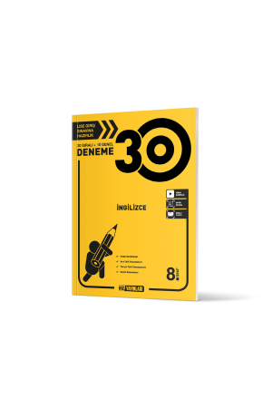 8. SINIF İNGİLİZCE DENEME 30 LU…