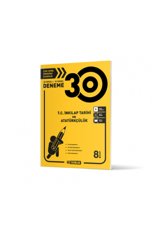 8. SINIF T.C. İNKILAP TARİHİ VE ATATÜRKÇLÜK DENEME 30 LU…
