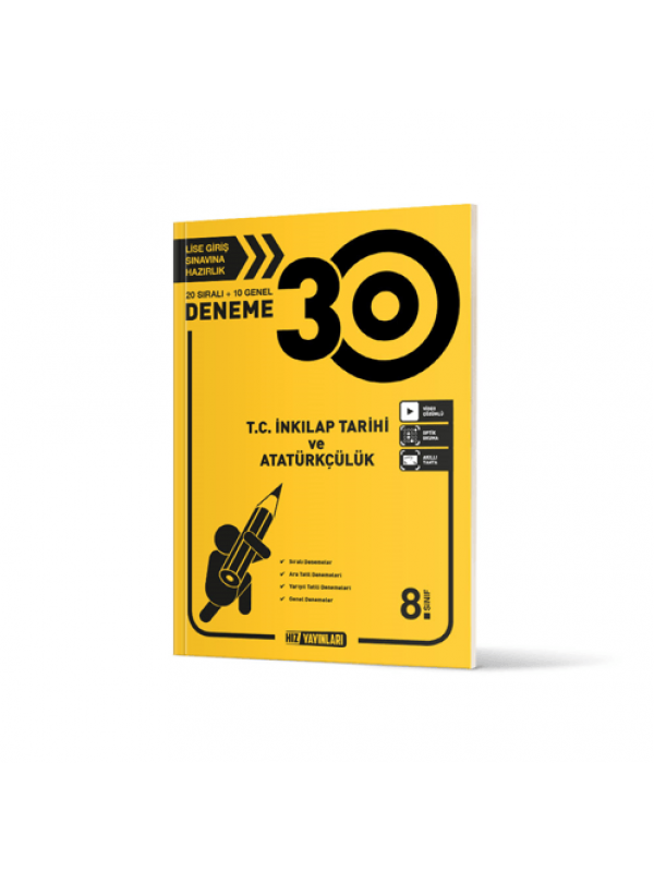 8. SINIF T.C. İNKILAP TARİHİ VE ATATÜRKÇLÜK DENEME 30 LU…