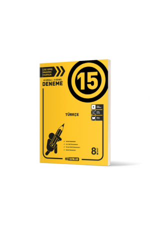 8. SINIF TÜRKÇE DENEME 15 Lİ…