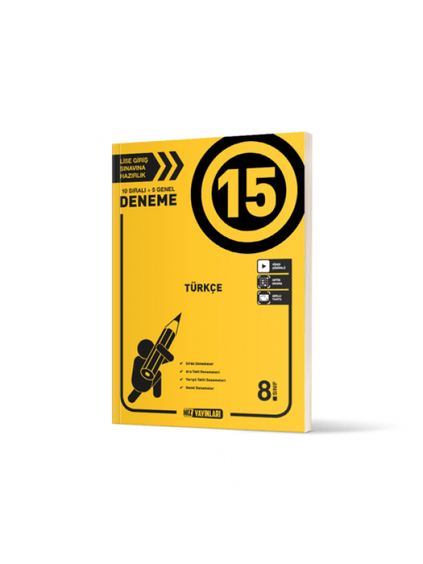 8. SINIF TÜRKÇE DENEME 15 Lİ…