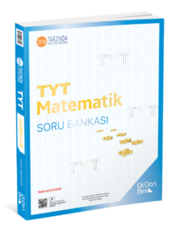 ÜÇDÖRT BEŞ YAYINLARI TYT MATEMATİK SORU BANKASI…