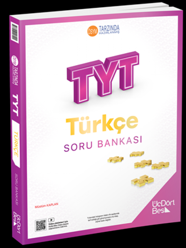 ÜÇDÖRT BEŞ YAYINLARI TYT TÜRKÇE SORU BANKASI GÜNCEL BASKI…