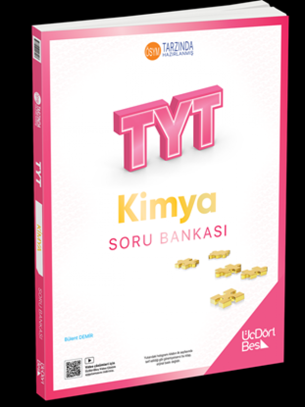 ÜÇDÖRT BEŞ YAYINLARI TYT KİMYA SORU BANKASI GÜNCEL BASKI…
