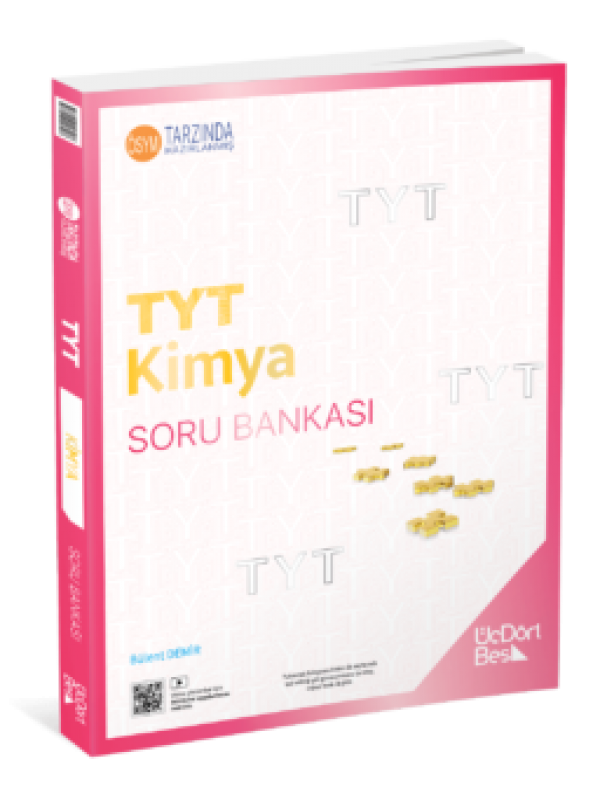 ÜÇDÖRT BEŞ YAYINLARI TYT KİMYA SORU BANKASI…