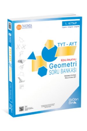 ÜÇDÖRT BEŞ YAYINLARI TYT-AYT GEOMETRİ SORU BANKASI…