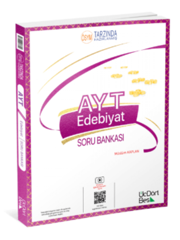 ÜÇDÖRT BEŞ YAYINLARI AYT EDEBİYAT SORU BANKASI…